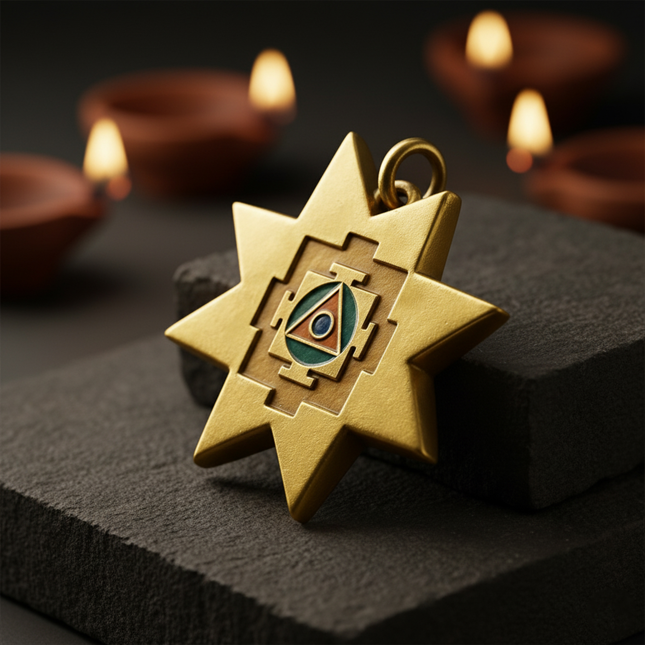 SwarnaShree Kavach – Energized Spiritual Amulet for Wealth Stability & Protection